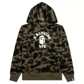 1st Camo College Pullover Hoodie - Green