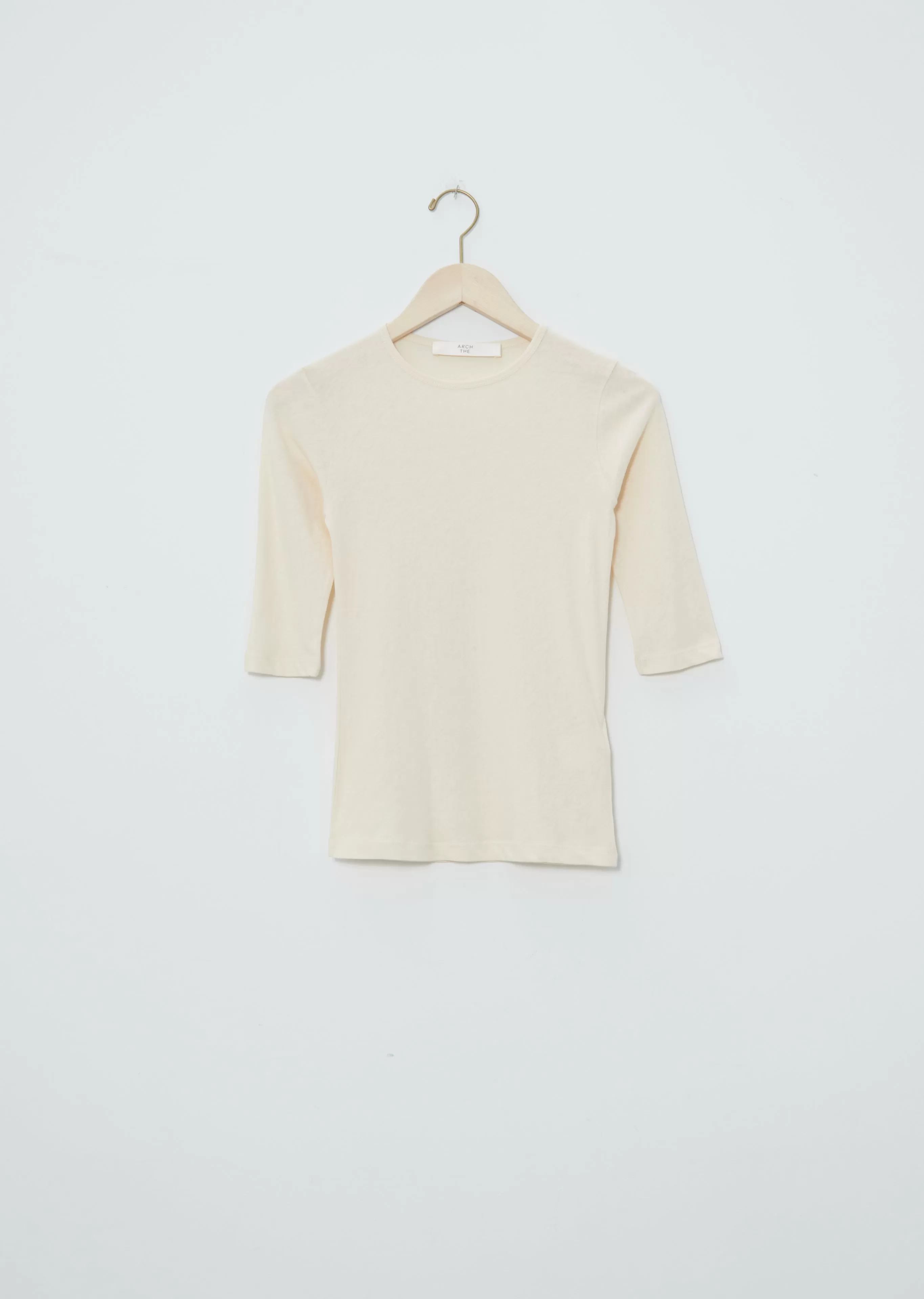 3/4 Sleeve Tee Shirts — Cream