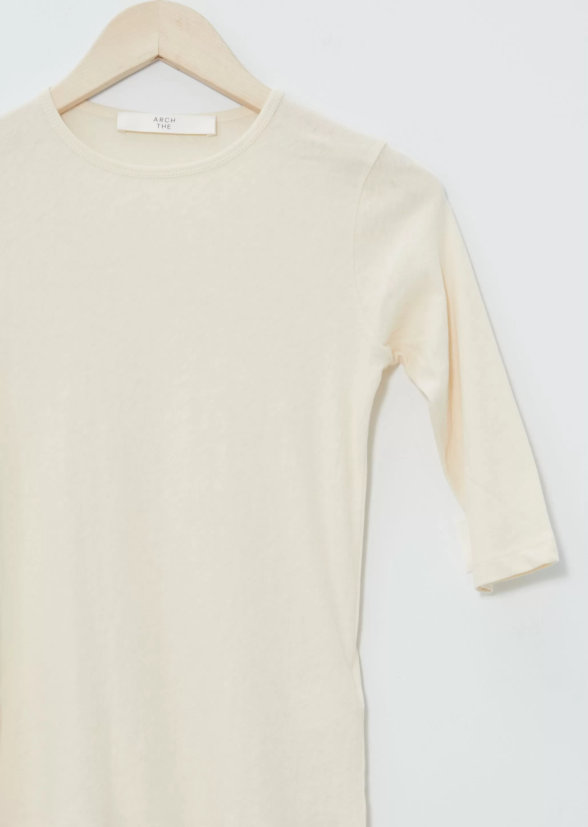 3/4 Sleeve Tee Shirts — Cream