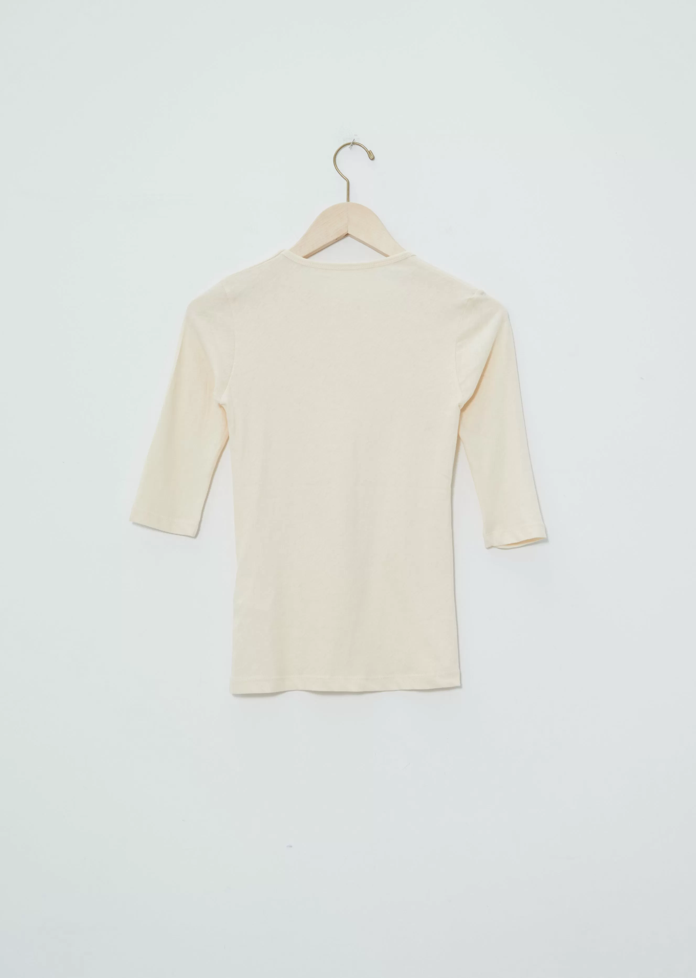 3/4 Sleeve Tee Shirts — Cream