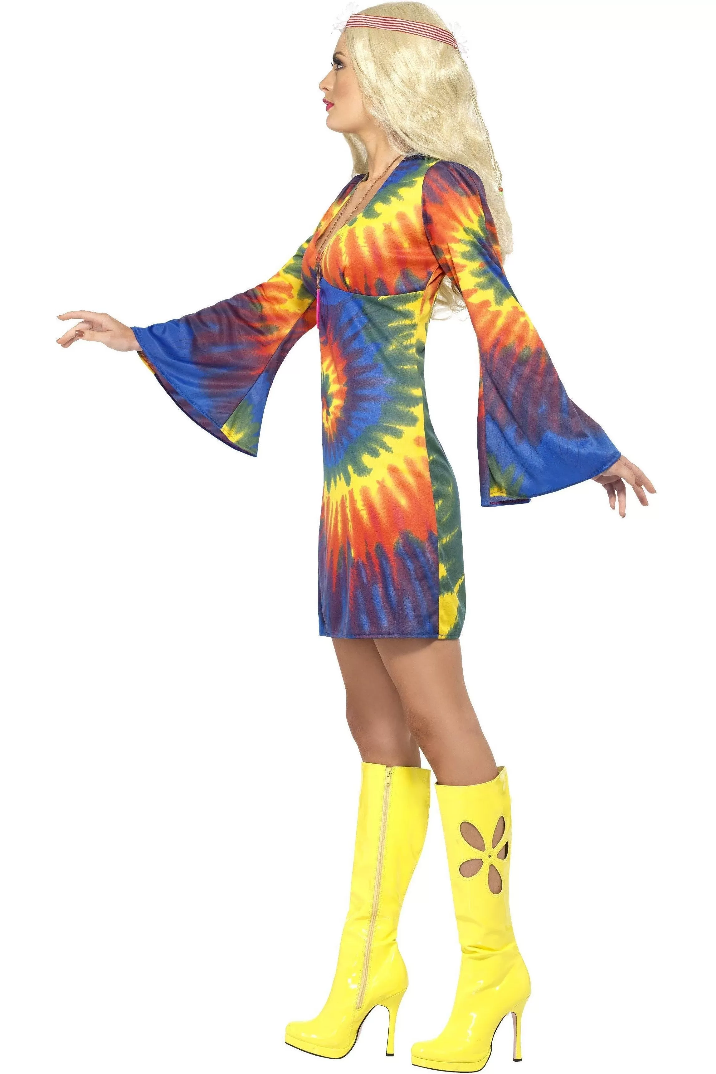 60s Tie Dye Costume Psychedelic