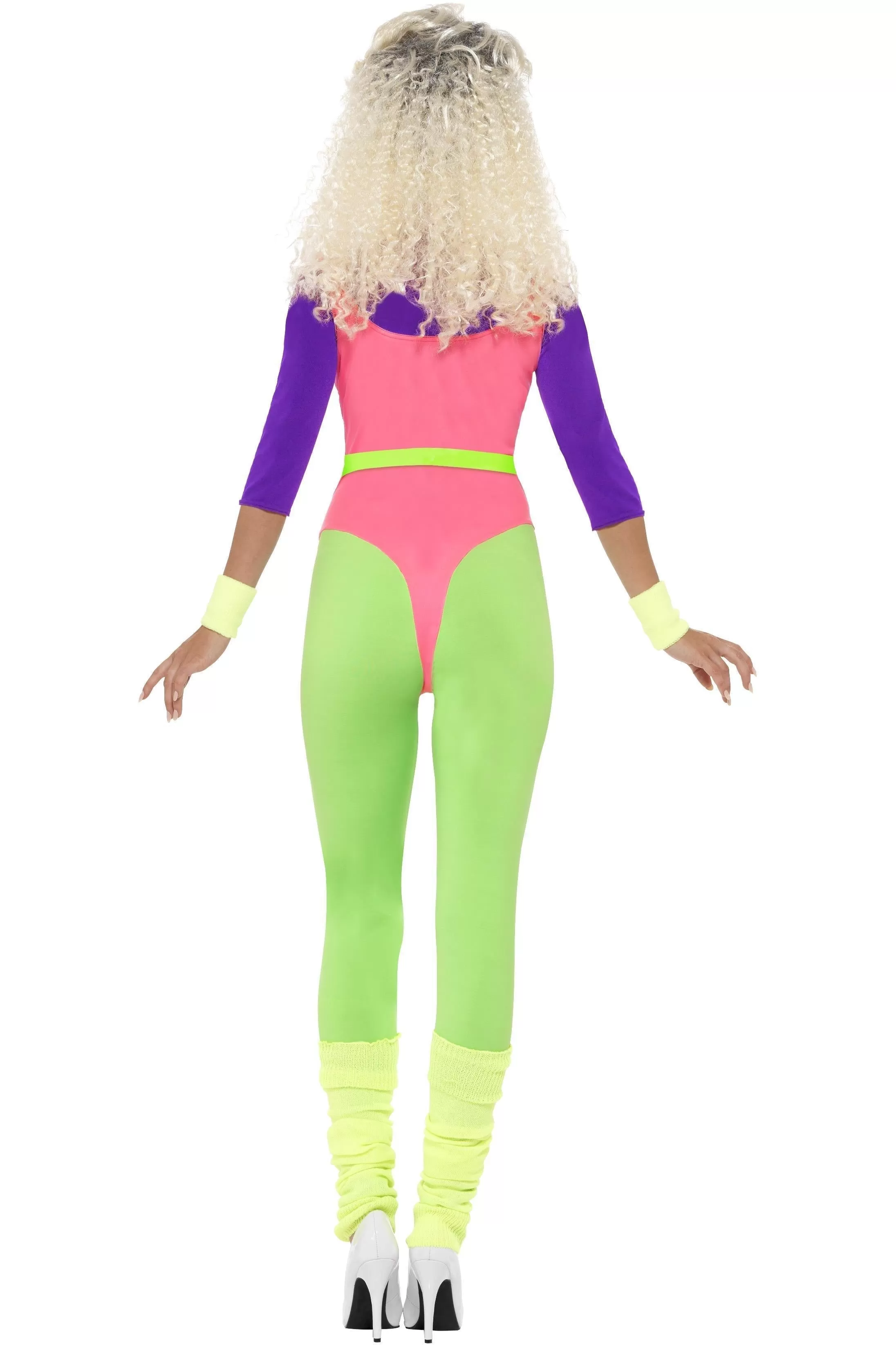 80s Work Out Costume with Jumpsuit