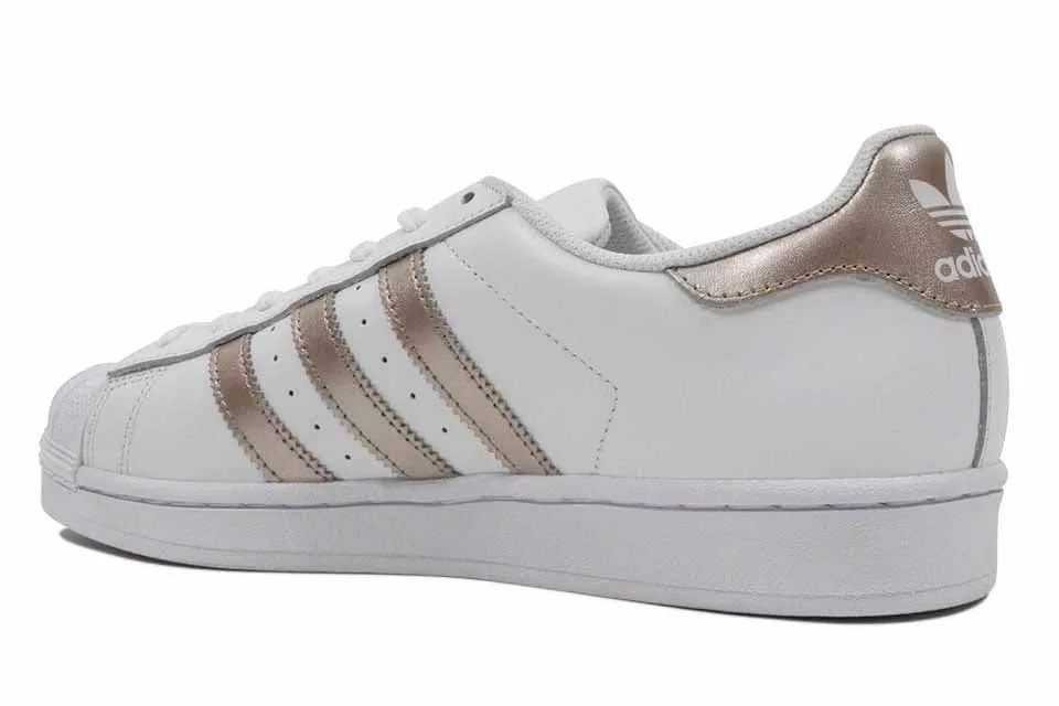 Adidas Super Star Women's "White/Gold"