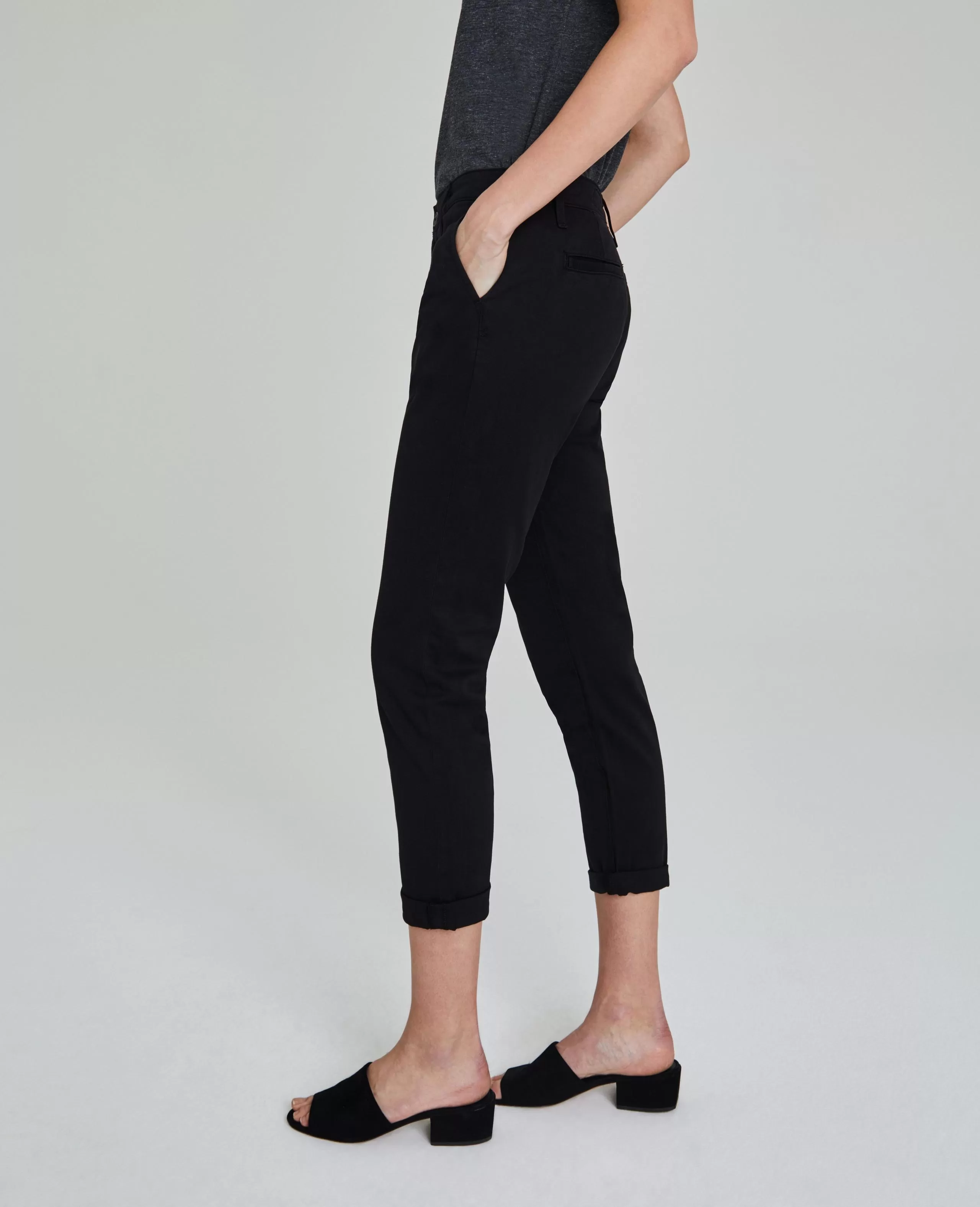 AG Denim Caden Pant in Black