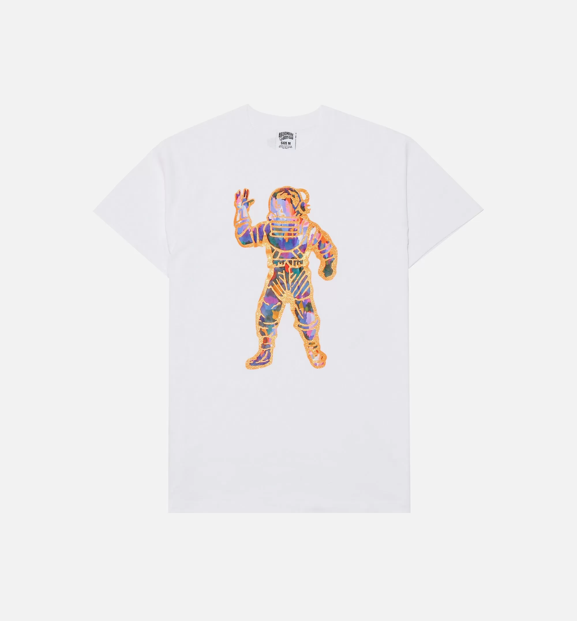 BB Crystal Astro Short Sleeve Tee Mens T-shirt - White