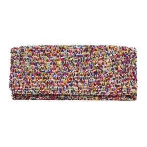 BEADED NAME CLUTCH