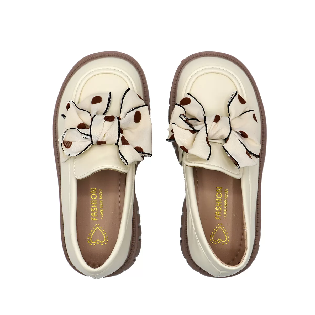 Beige Casual Moccassion G60014