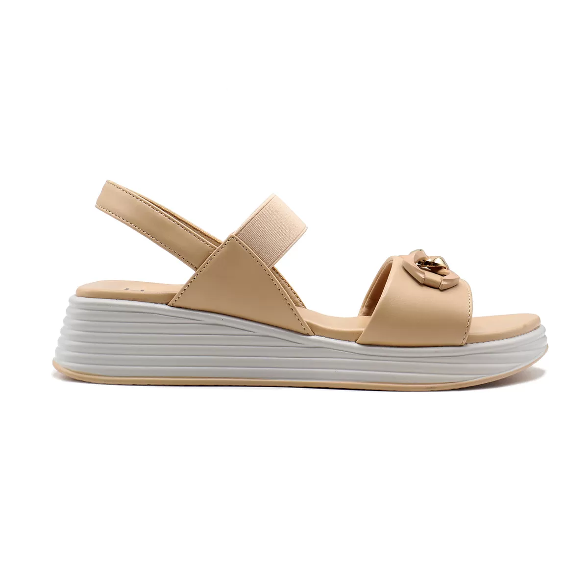 Beige Casual Sandal 078131