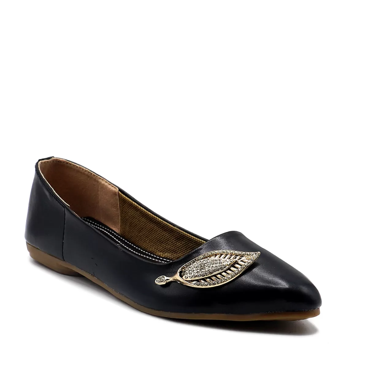 Black Casual Pumps 090823