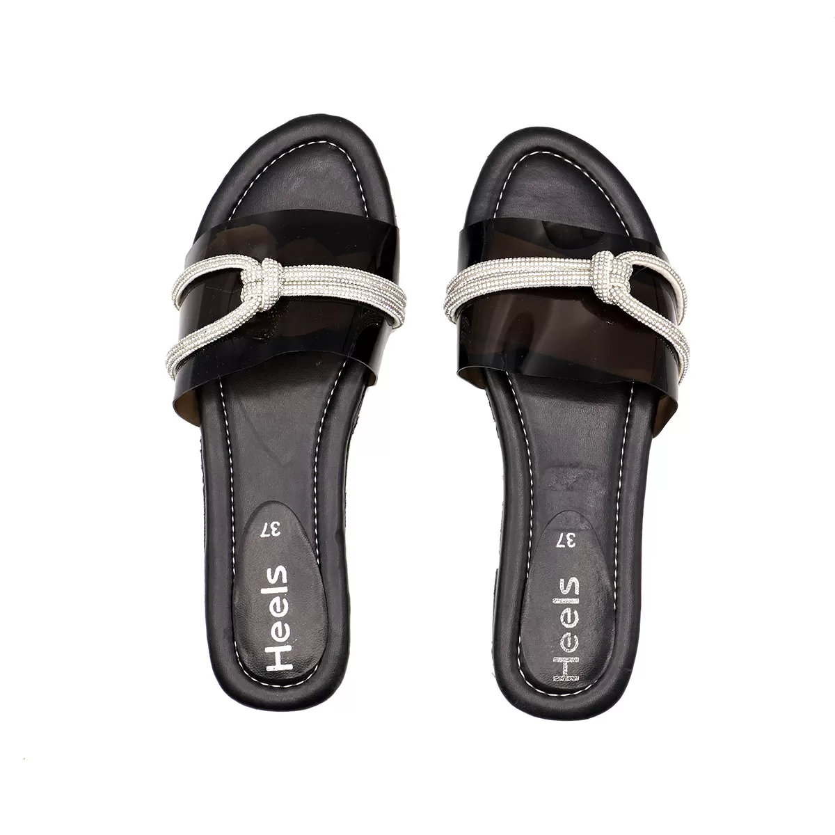 Black Casual Slipper 000357