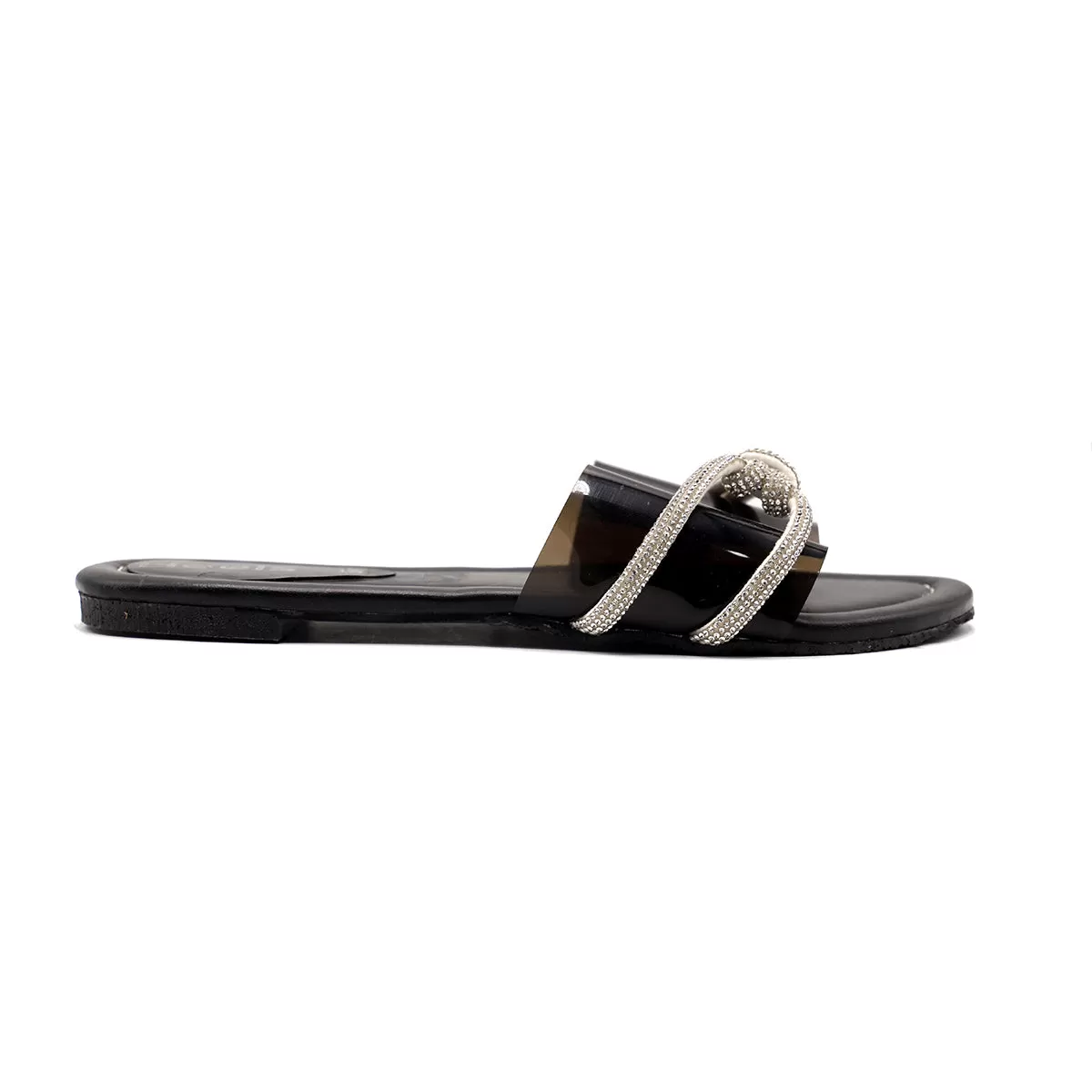 Black Casual Slipper 000357