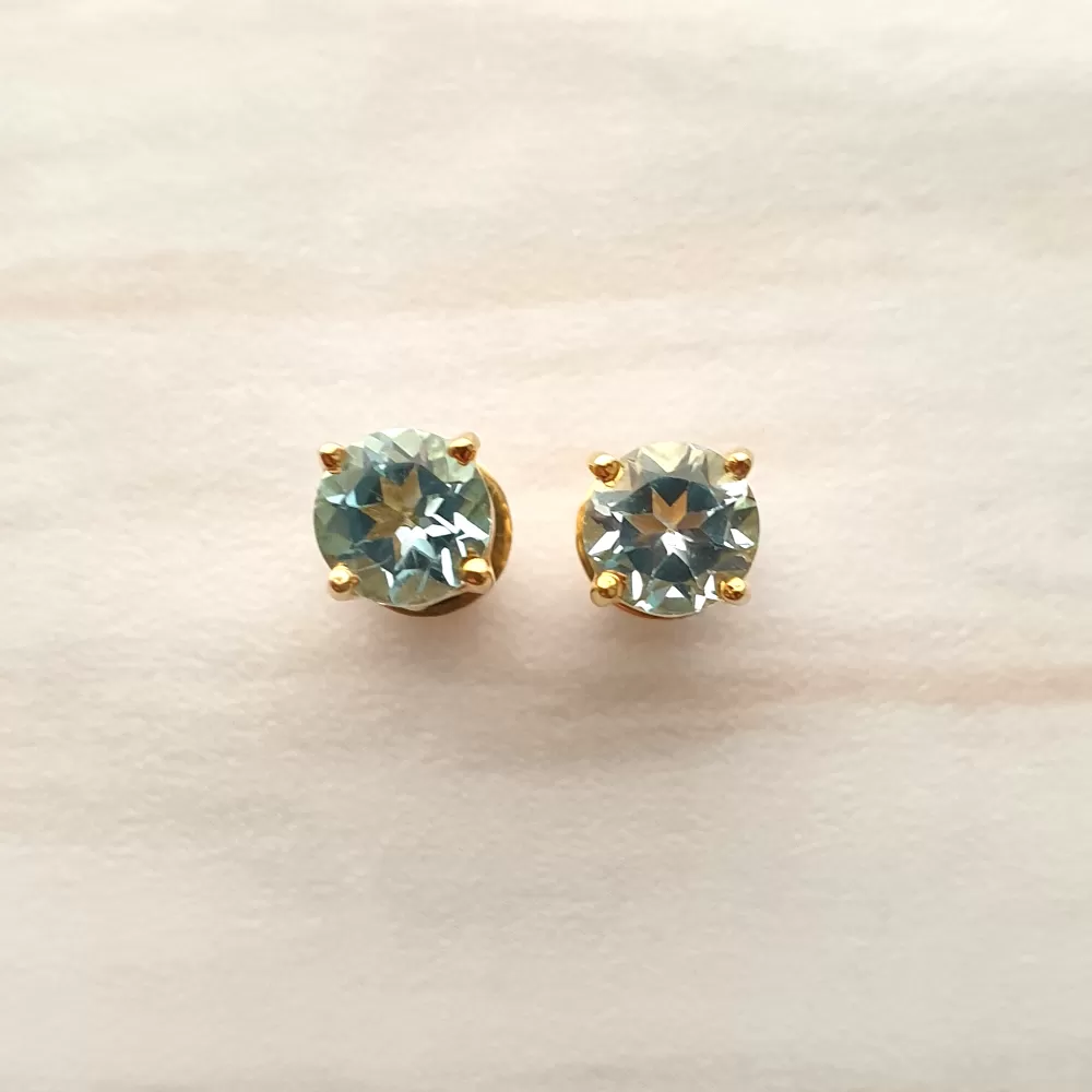 Blue Topaz Separates Earrings