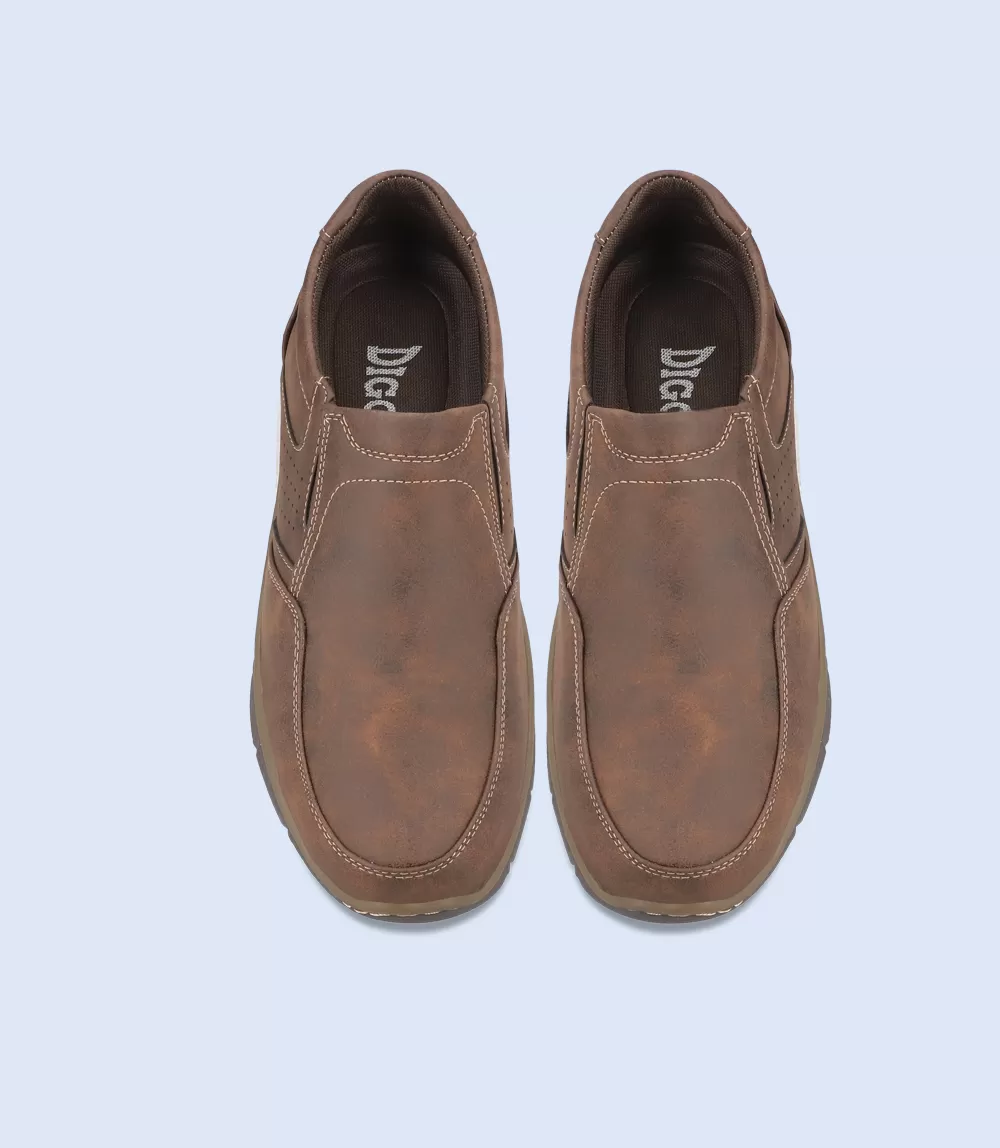 BM4431-BROWN-Men Life Style Shoes