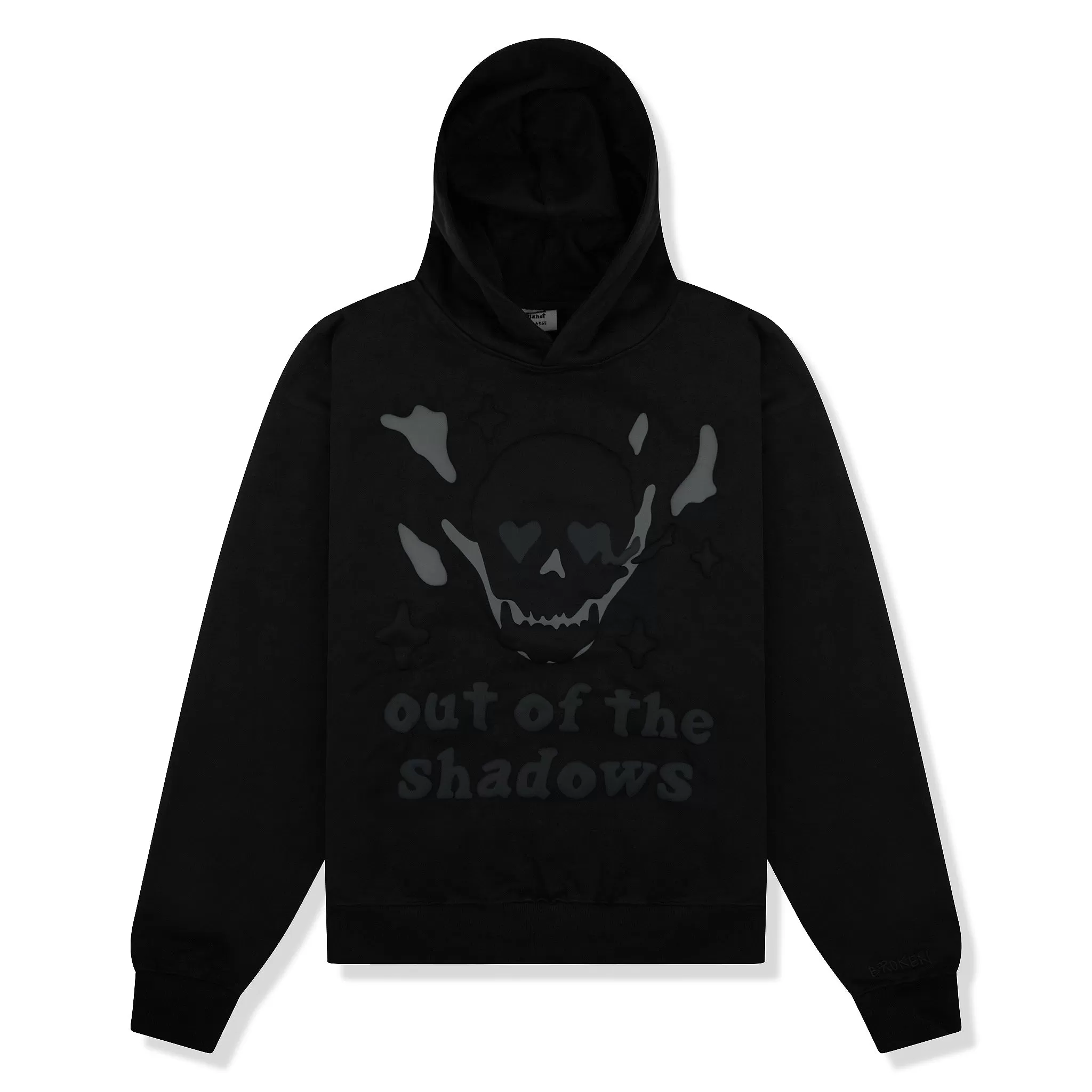 Broken Planet Out of the Shadows Soot Black Hoodie