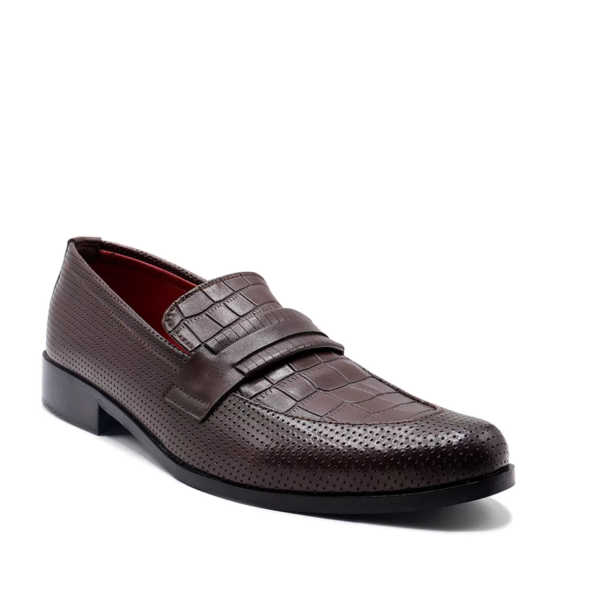 Brown Formal Slip On 155121