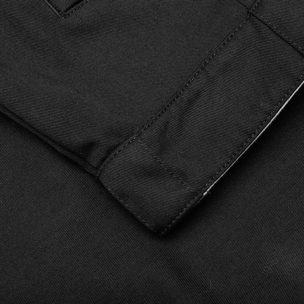 Casual Unstitched Pant - Black