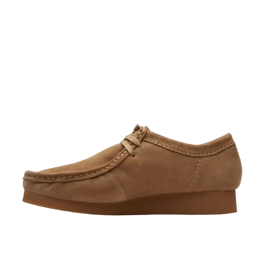 Clarks Wallabee Evo men's casual shoe 26172821 dark sand