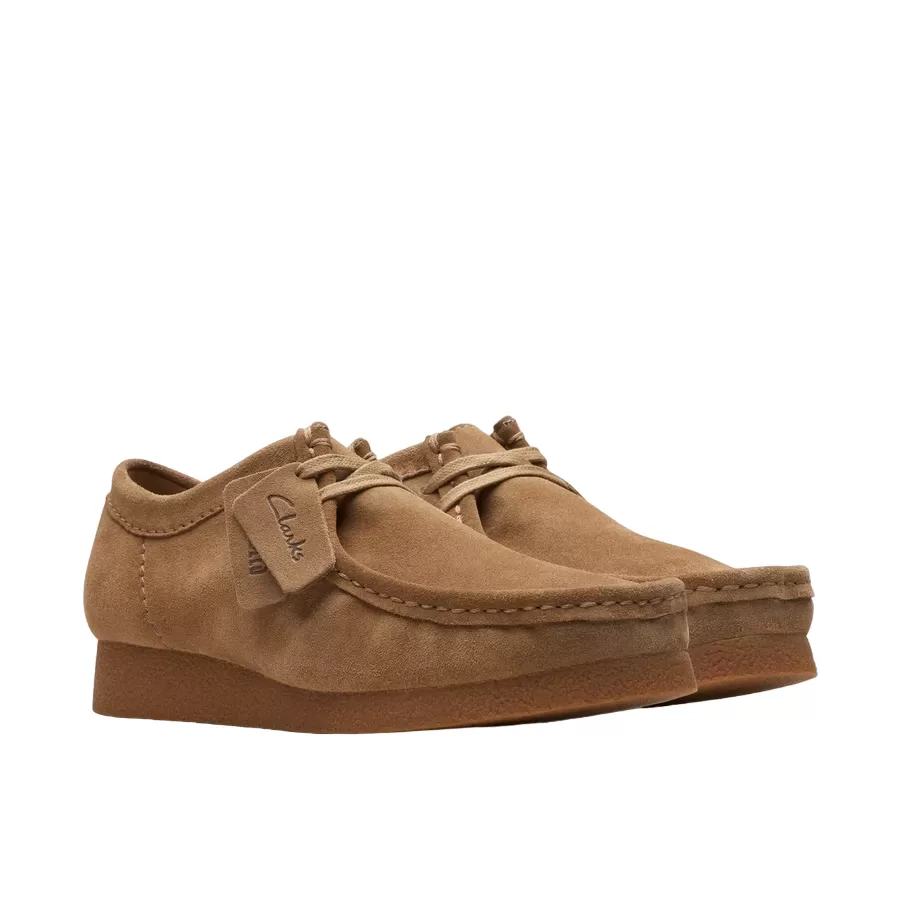 Clarks Wallabee Evo men's casual shoe 26172821 dark sand