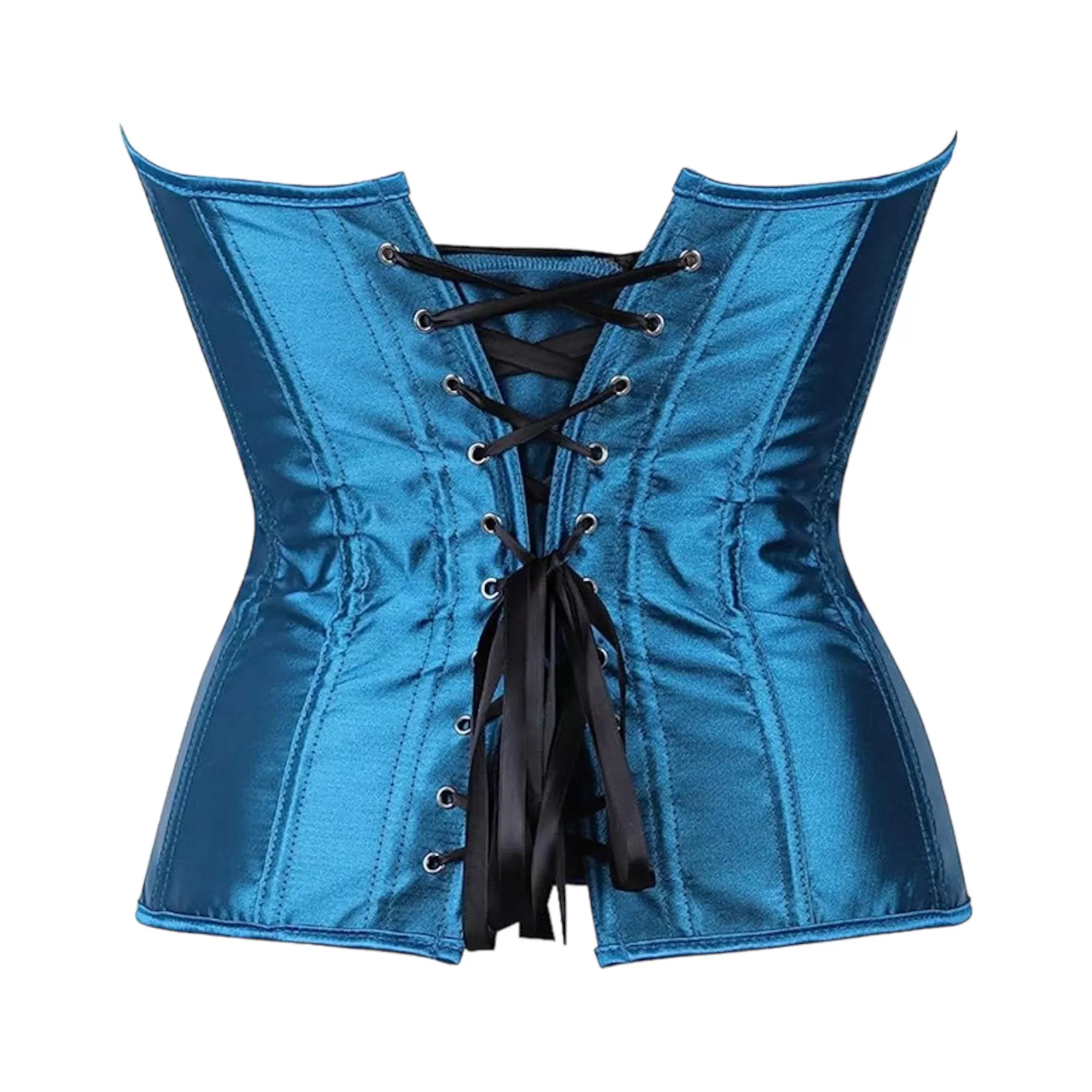 Corset Drag Tina (Peacock Blue)