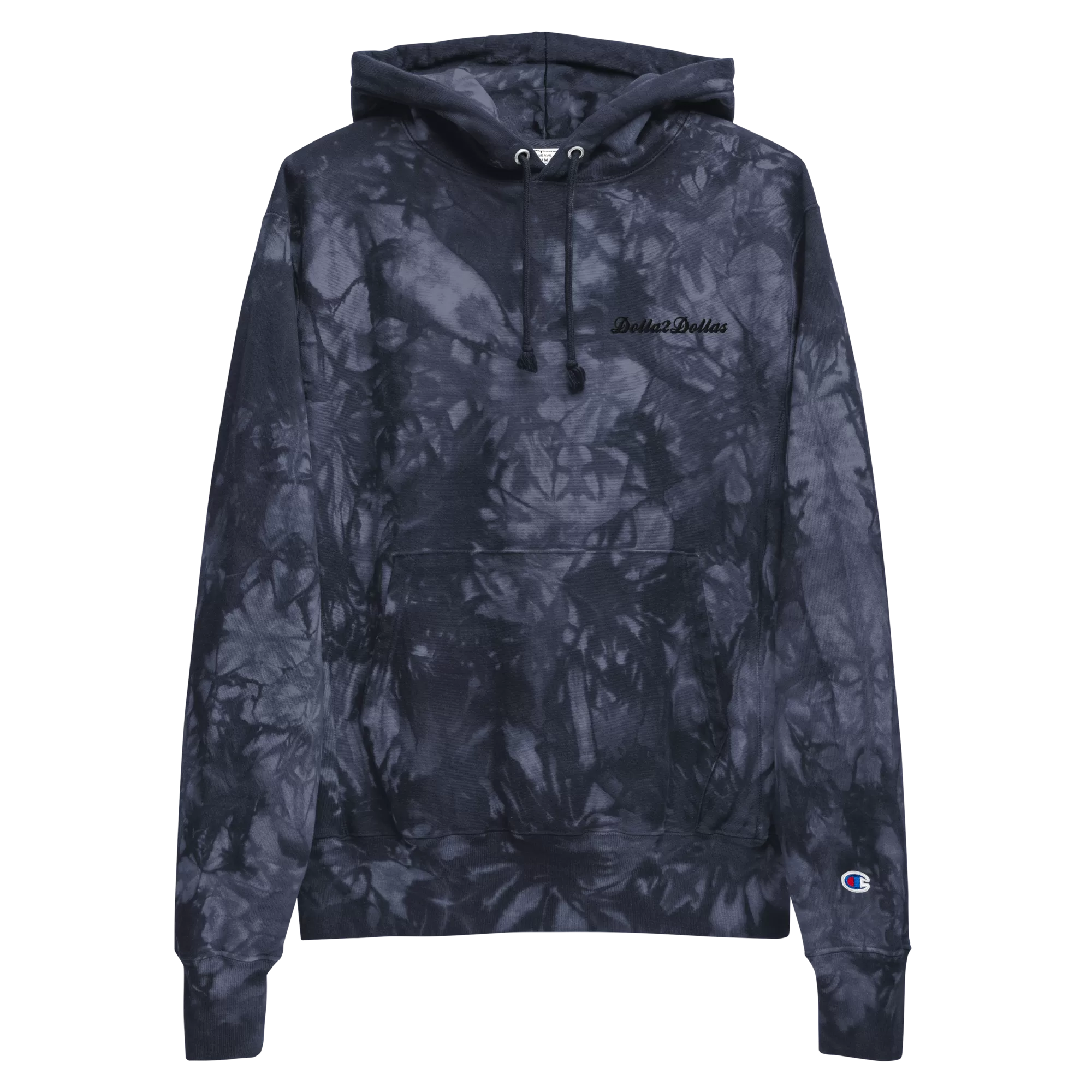 D2D | Champion Collab Tie-Dye Hoodie