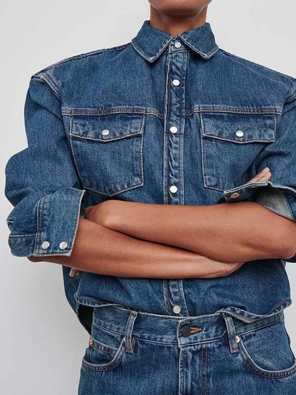 Denim Jacket in Indigo