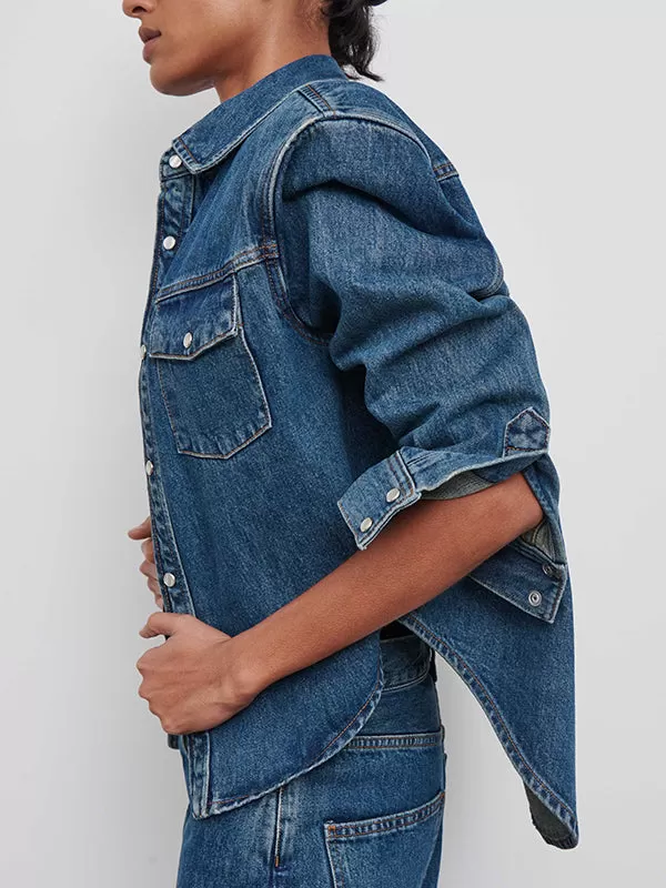 Denim Jacket in Indigo