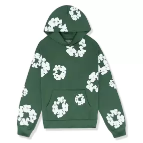 Denim Tears The Cotton Wreath Green Hoodie