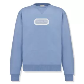 Dior 'Christian Dior Couture' Relaxed Fit Blue Sweatshirt