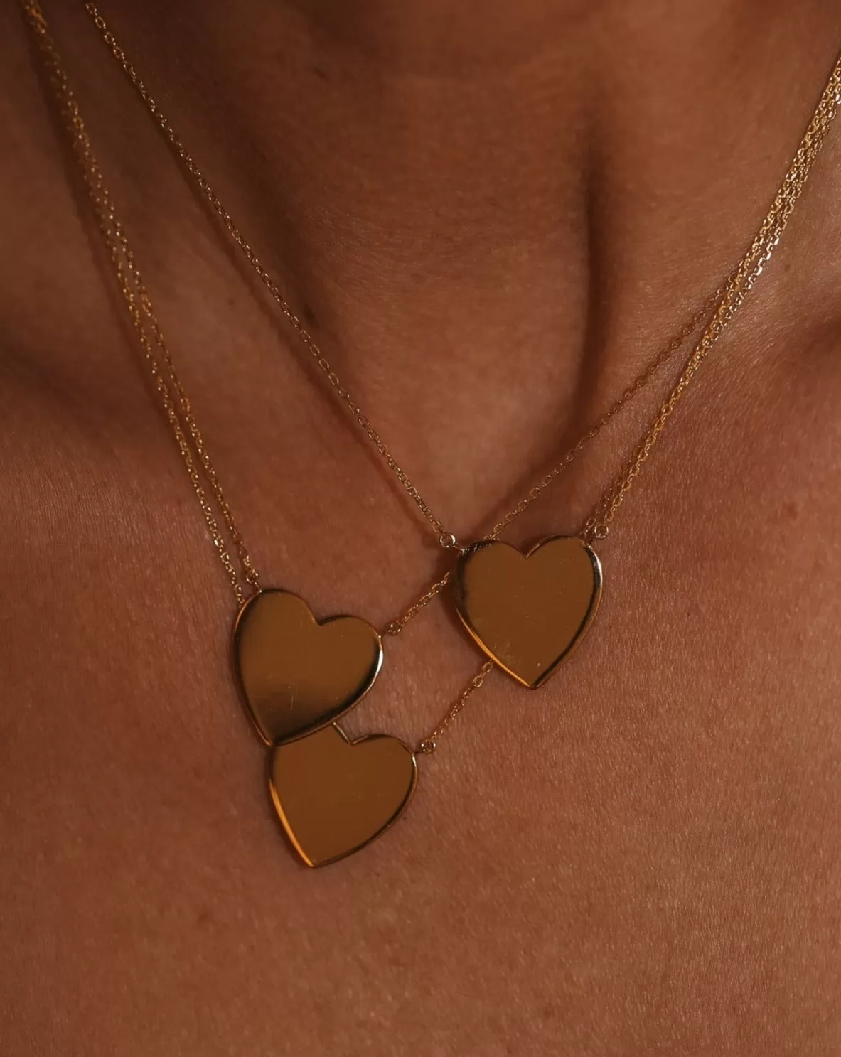 Engravable Heart Necklace - Sterling Silver