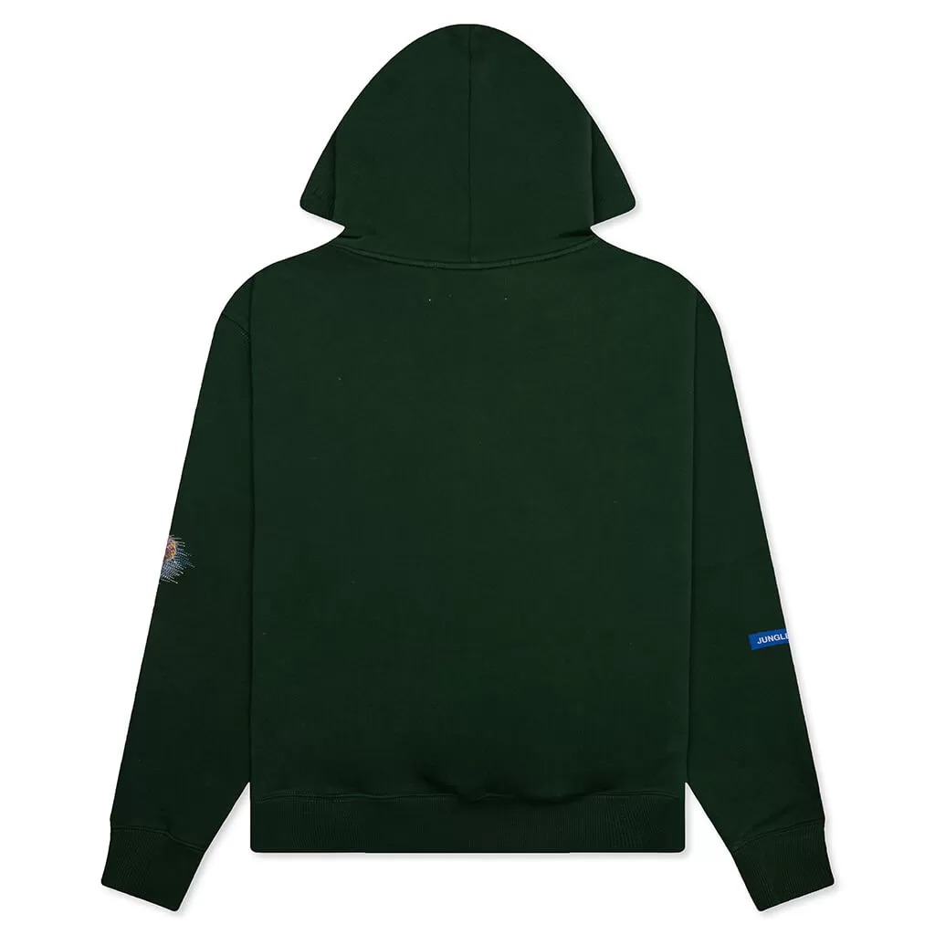 Exit Through The Back Hoodie - Green