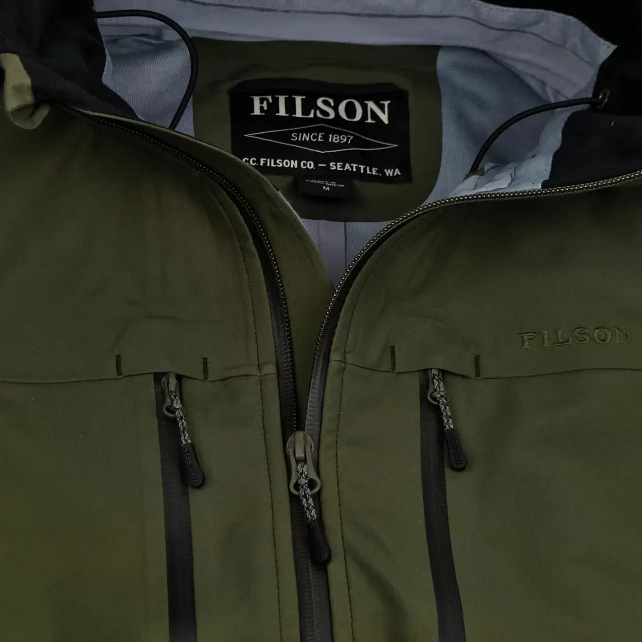 Filson Neoshell Reliance Jacket Olive Drab