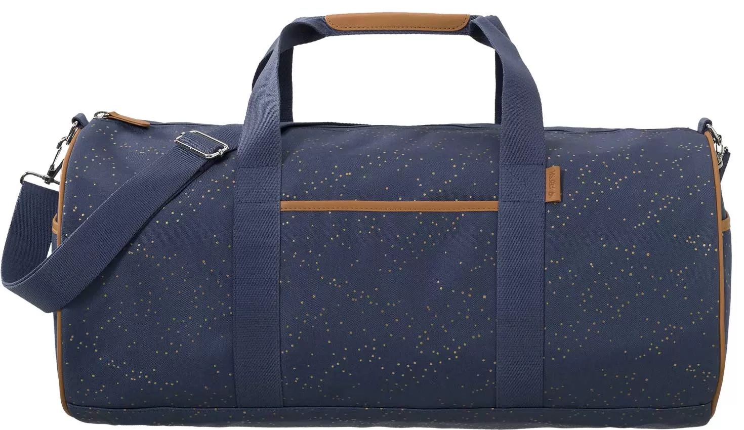 Fresk - Weeekender large indigo dots