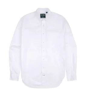 Gitman Vintage Zephyr Cotton Shirt: White