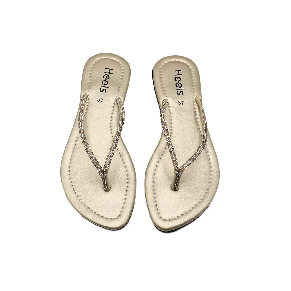 Golden Casual Chappal 000381