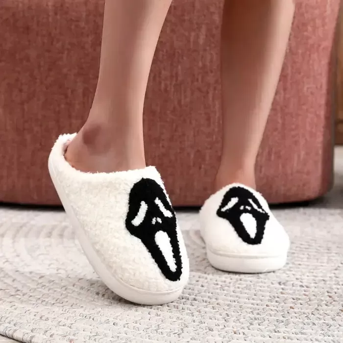 Hauntingly Stylish Ghost Face Slides: Dare to Be Different