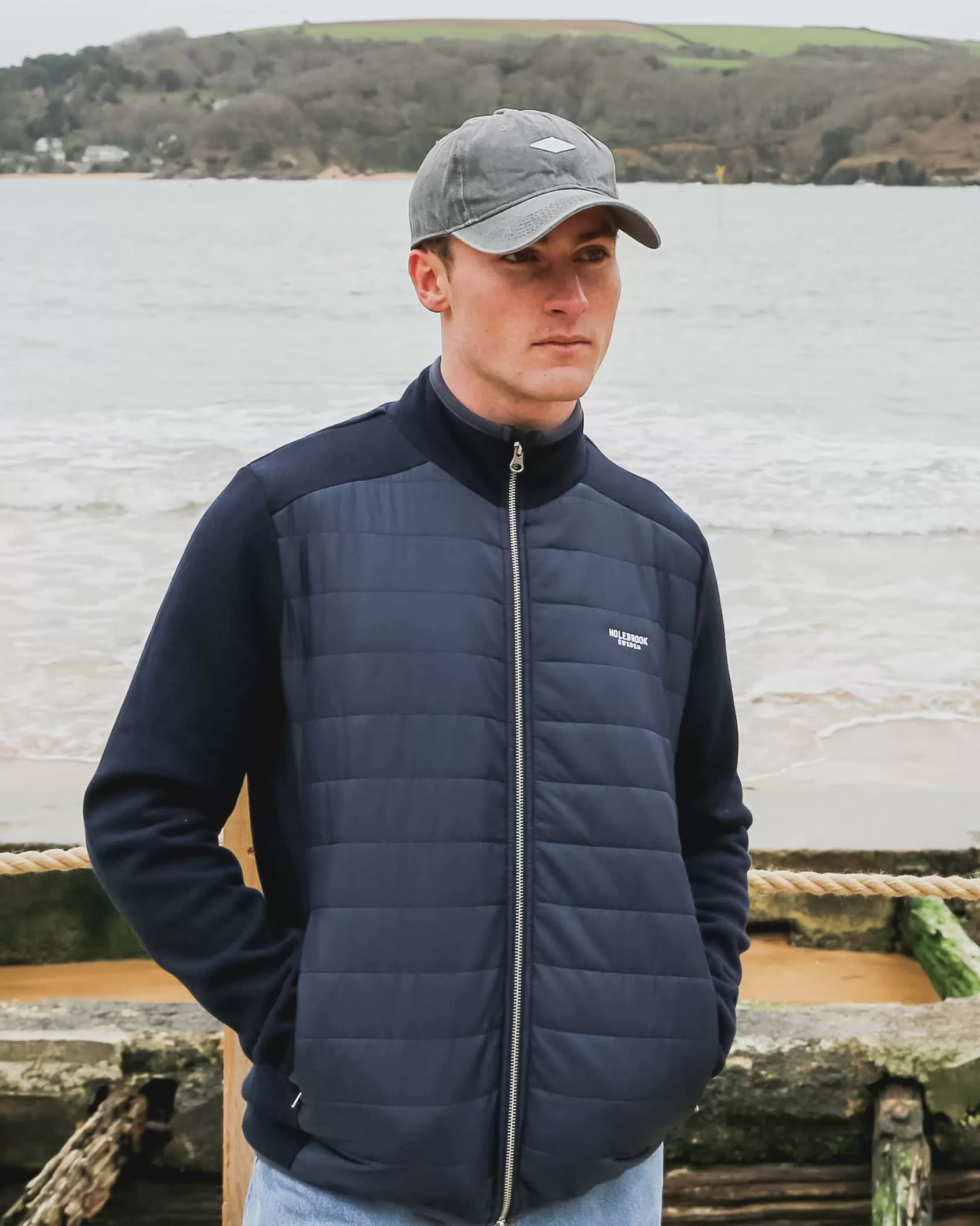 Holebrook Peder Full Zip Quilted WindProof