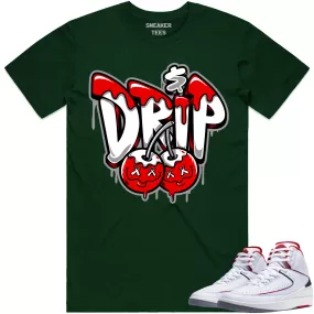 Jordan 2 Italy Origin 2s Shirt to Match - RED MONEY DRIP