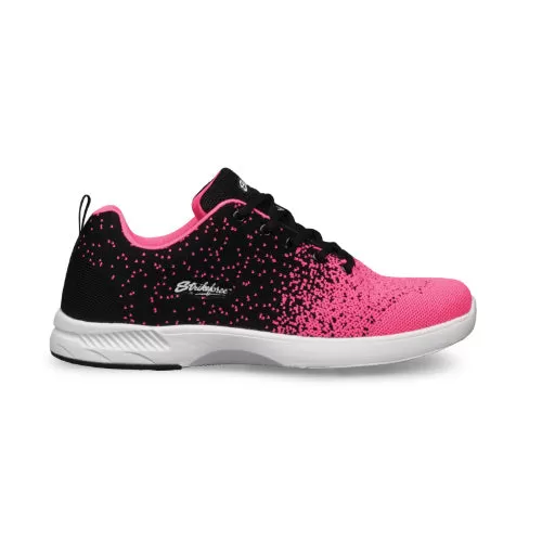 KR Strikeforce Flair Black/Pink Women's Bowling Shoes