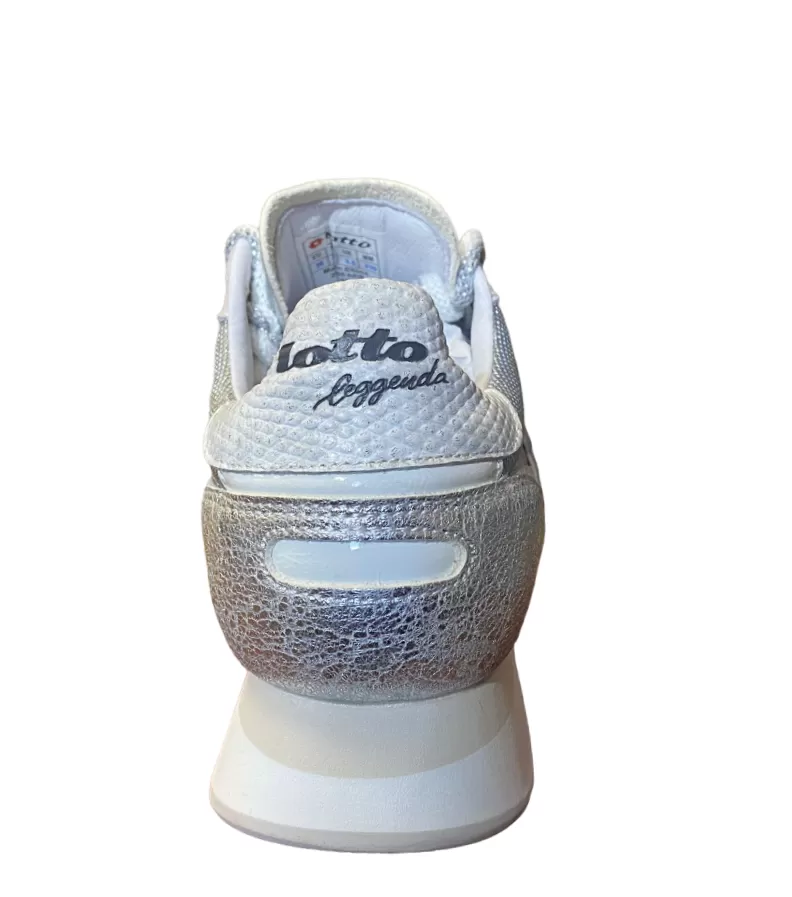 Lotto Leggenda Wedge II Shiny W women's sneakers 219595 AKR mushroom grey-silver