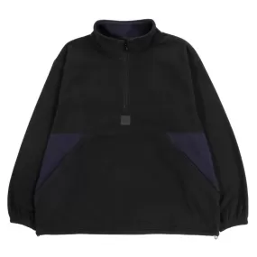 LQQK STUDIO POLAR FLEECE JACKET BLACK