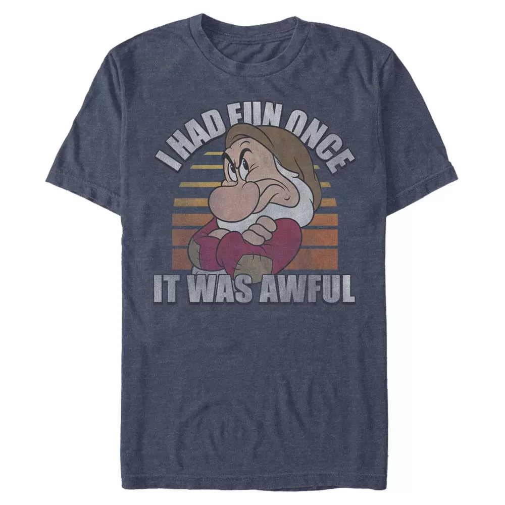 Mad Engine Disney Princess No Fun Men's T-Shirt