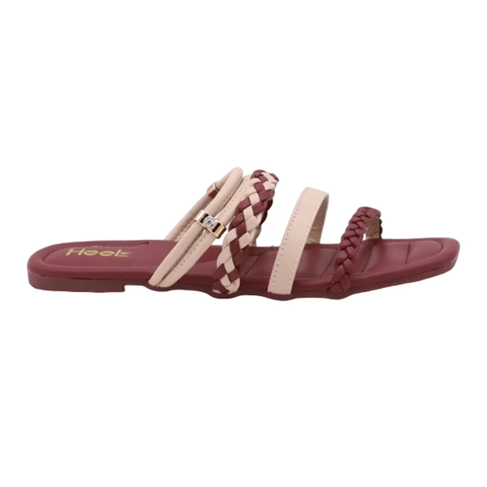 Maroon Casual Slipper 035265