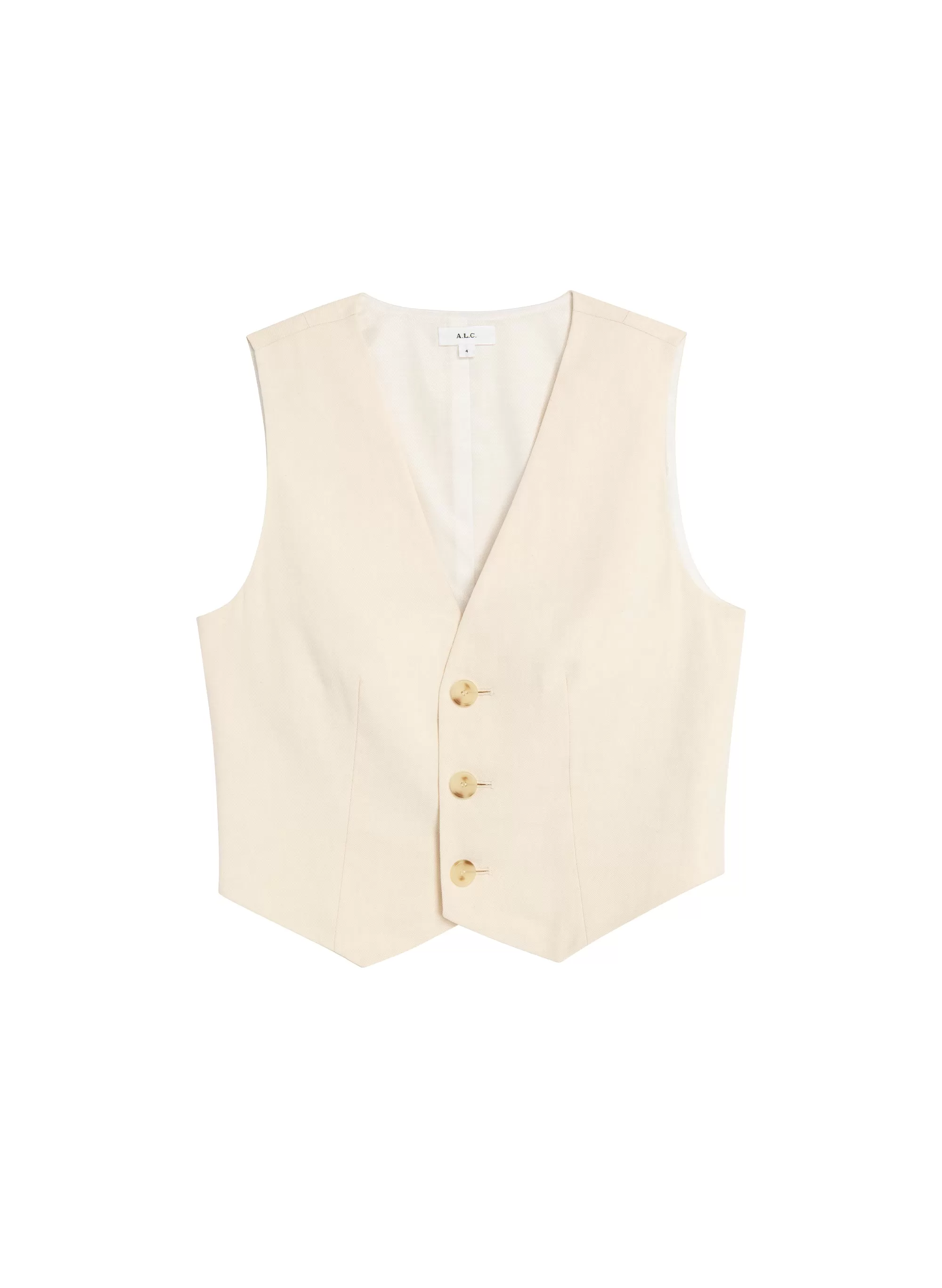 Maxwell Stretch Linen Vest