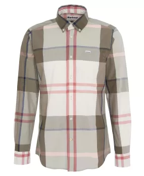 Men's Barbour | Harris Tailored Shirt | Glenmore Olive Tartan