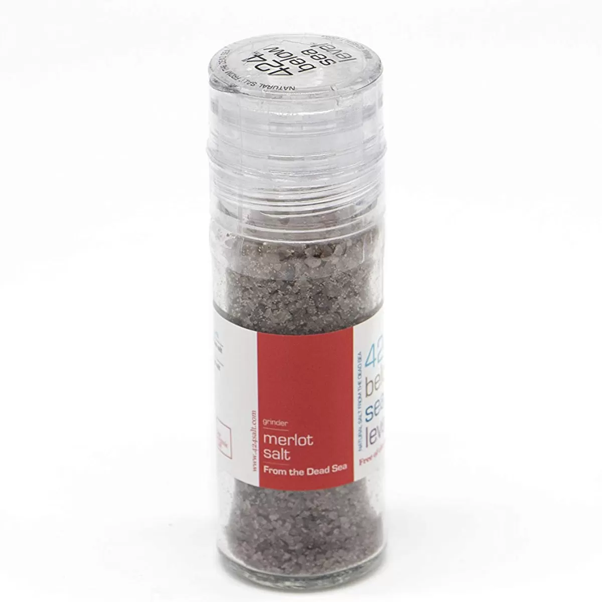 Merlot Salt Grinder Collection From The Dead Sea 3.87 oz / 110 gram