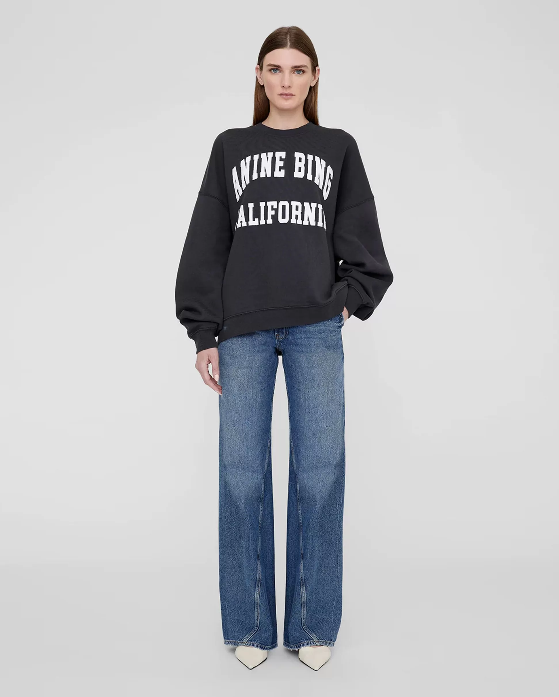 MILES SWEATSHIRT ANINE BING / VINTAGE BLACK