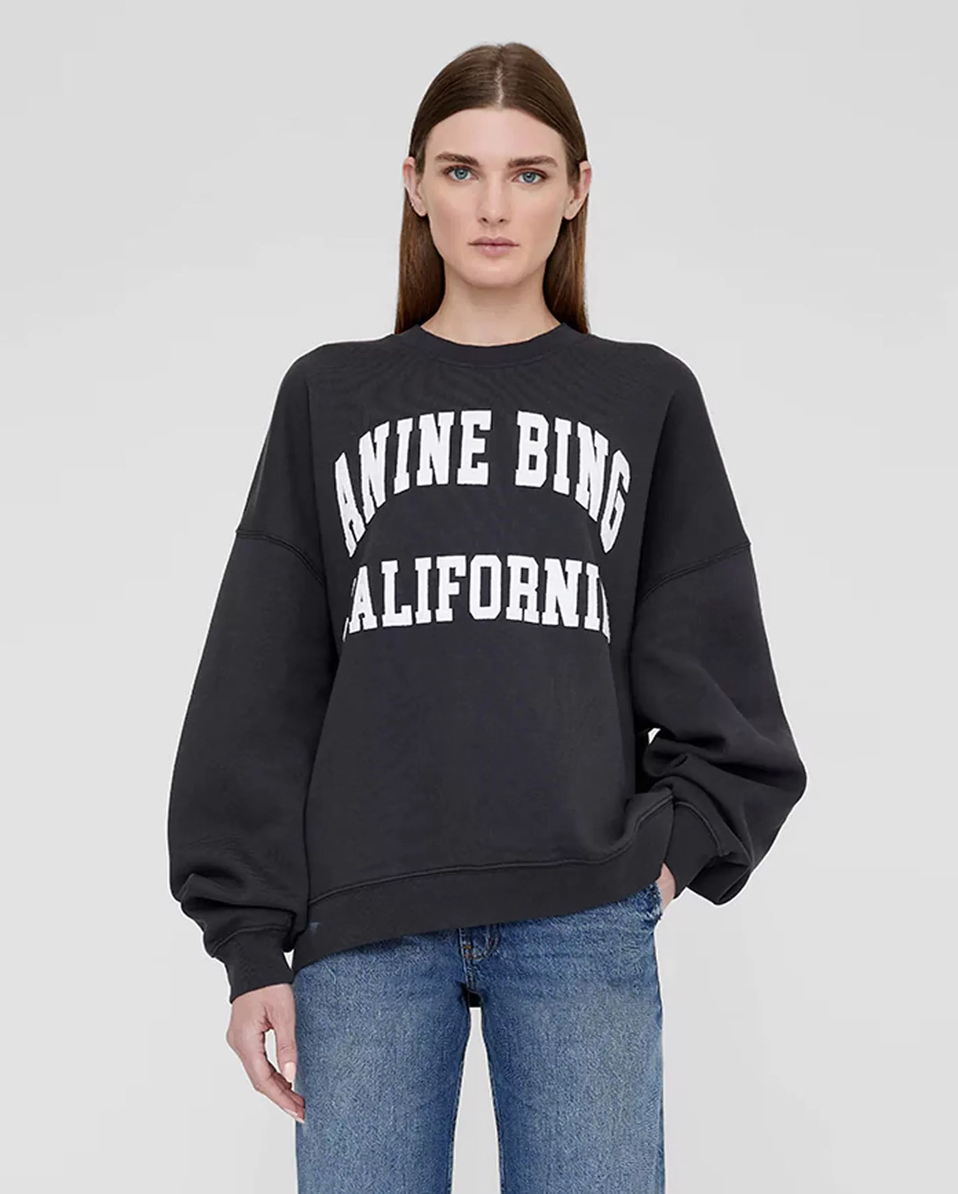 MILES SWEATSHIRT ANINE BING / VINTAGE BLACK