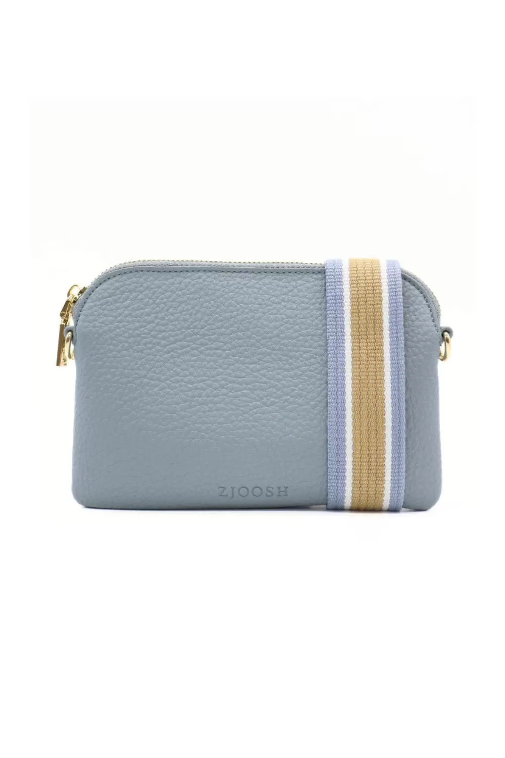 MISSY HUGO CLUTCH DUSTY BLUE