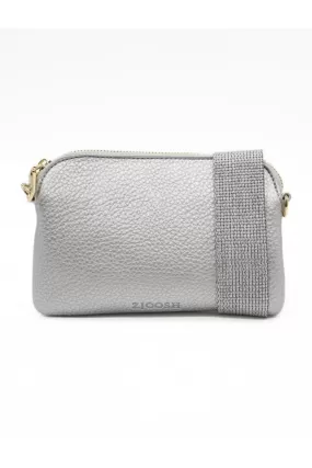 MISSY HUGO CLUTCH SILVER