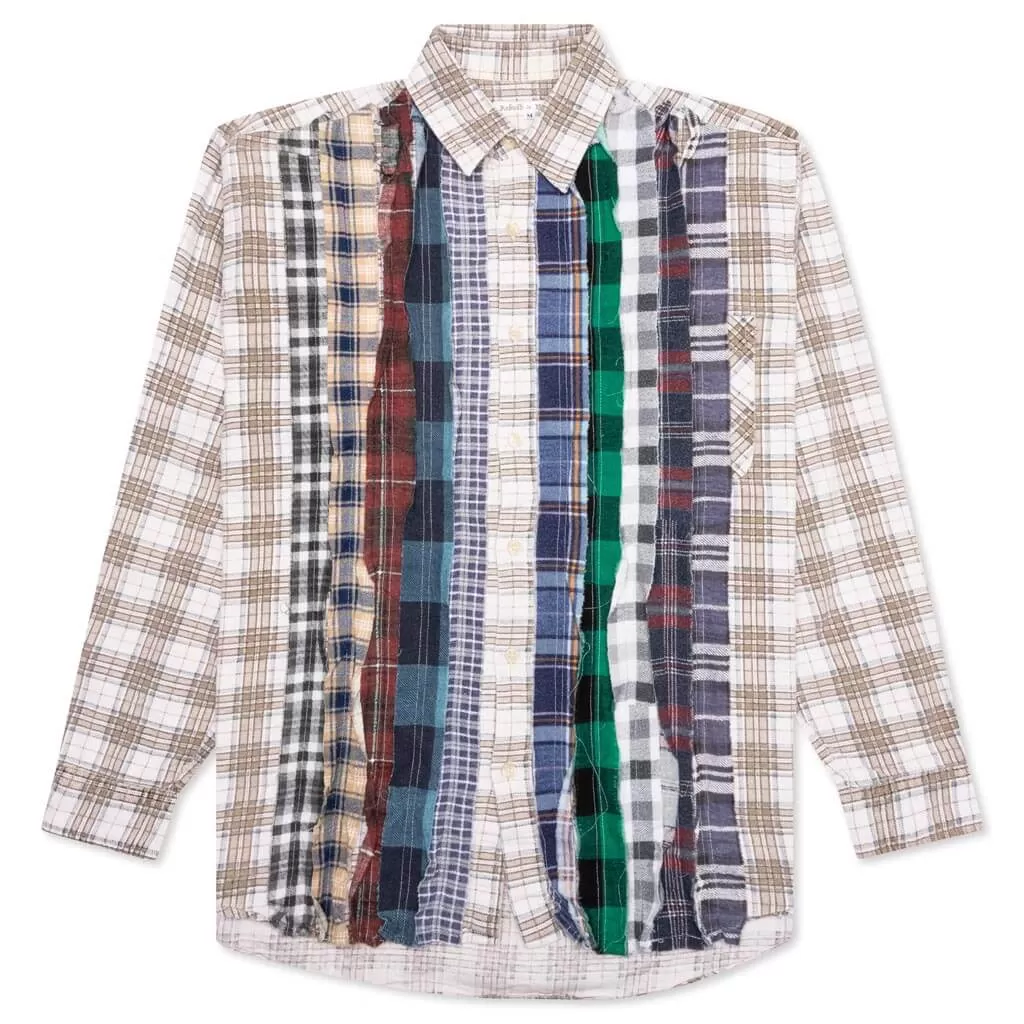 Needles Flannel Shirt Ribbon Shirt - Assorted